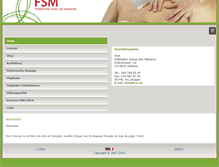 Tablet Screenshot of fsm.ch